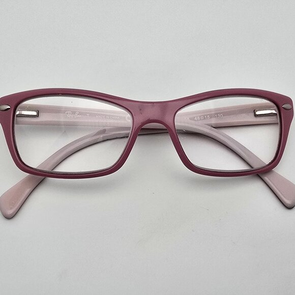 *SOLD* Ray-Ban Junior RB1550 3656 Pink on Light Pink Kids Jr Eyeglasses Frame - Picture 10 of 12
